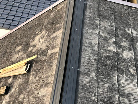 世田谷区瀬田 屋根修理（棟交換）