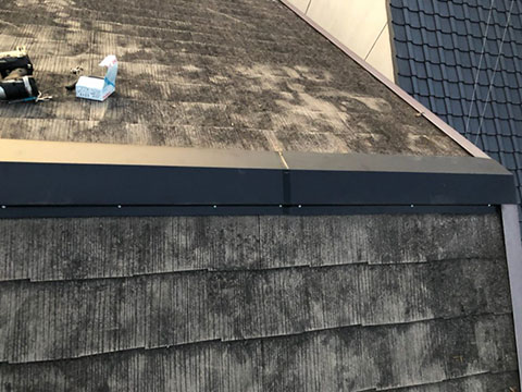 世田谷区 屋根修理（棟交換）