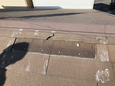 渋谷区幡ケ谷 屋根修理（コロニアル差し替え）