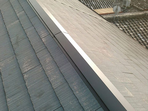 世田谷区 屋根修理（棟交換）