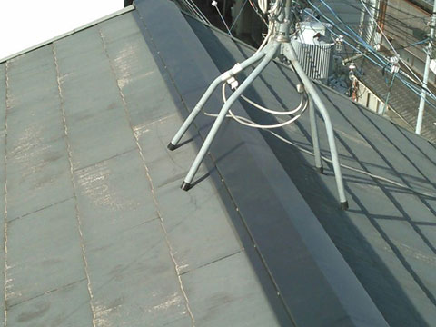 世田谷区等々力 屋根修理（棟交換）