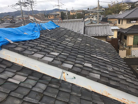 杉並区松庵 屋根葺き替え（軽量化）