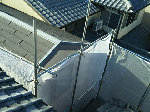 世田谷区上祖師谷 屋根葺き替え（軽量化）