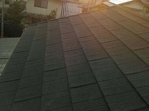 世田谷区上祖師谷 屋根葺き替え（軽量化）